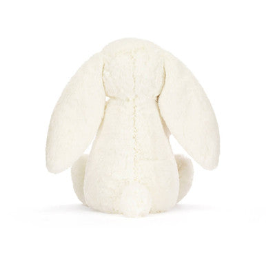 Cream Bunny with Rose