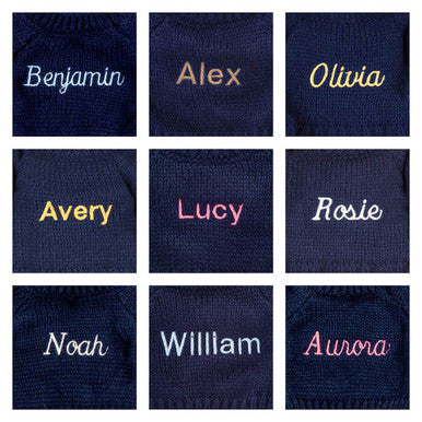 Bashful Luxe Bunny Scarlett with Personalised Navy Jumper