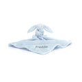 Personalised Bashful Blue Bunny Soother